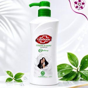 شامپو لایف‌بوی Strong & Shiny 680 میل مناسب تقویت مو و افزایش درخشندگی موها