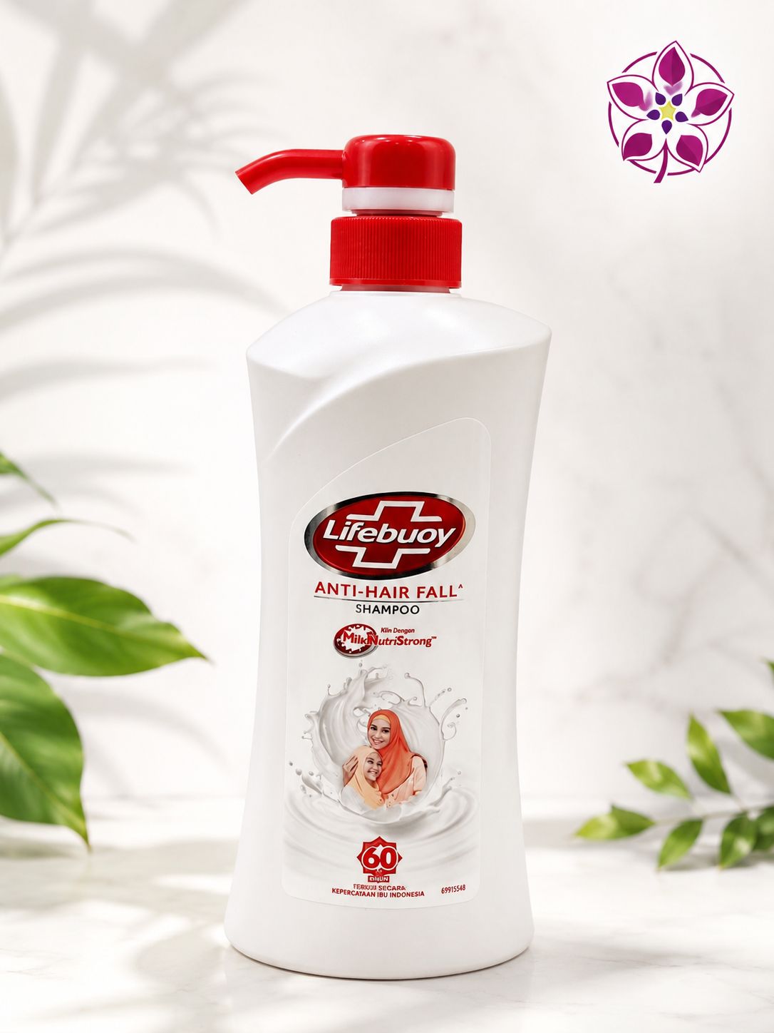 شامپو ضد ریزش مو لایفبوی Lifebuoy Anti Hair Fall حجم 680 میلیلیتر تصویر شامپو ضد ریزش مو لایفبوی با پمپ قرمز، حجم 700 میلیلیتر، مناسب تقویت و کاهش ریزش مو