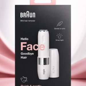 موزن صورت براون مدل FS1000 Face Mini Hair Remover مناسب حذف موهای زائد صورت بانوان